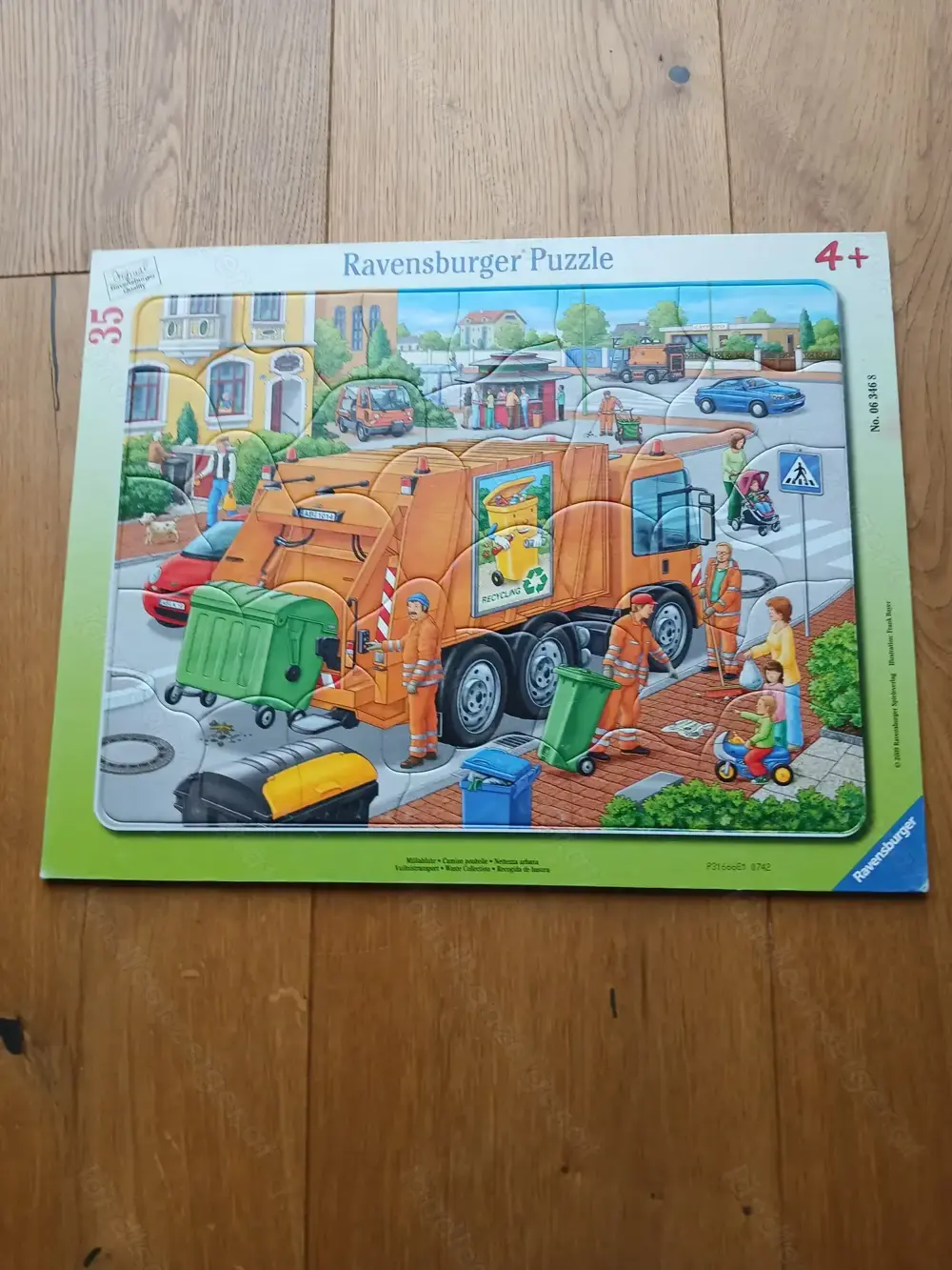 Ravensburger Puzzle (Müllabfuhr) Ravensburger Puzzle (Müllabfuhr)