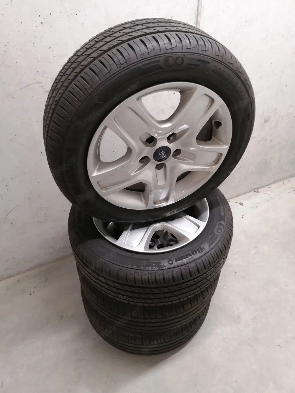 Ford Stahlfelgen mit sommerreifen 205 55 16 Ford Stahlfelgen mit sommerreifen 205 55 16