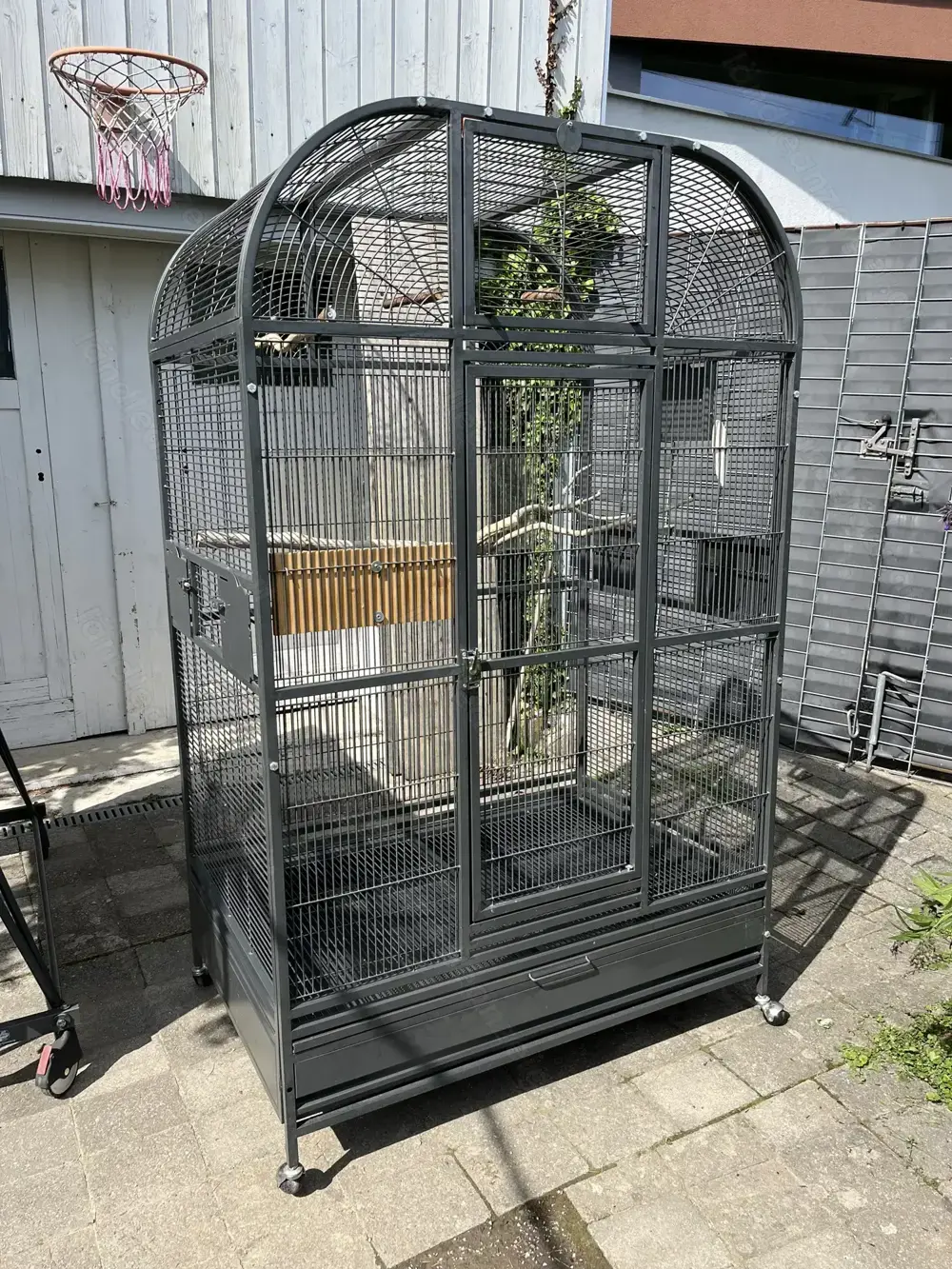 Vogelkäfig Voliere Vögel Papagei rollbar Vogelkäfig Voliere Vögel Papagei rollbar