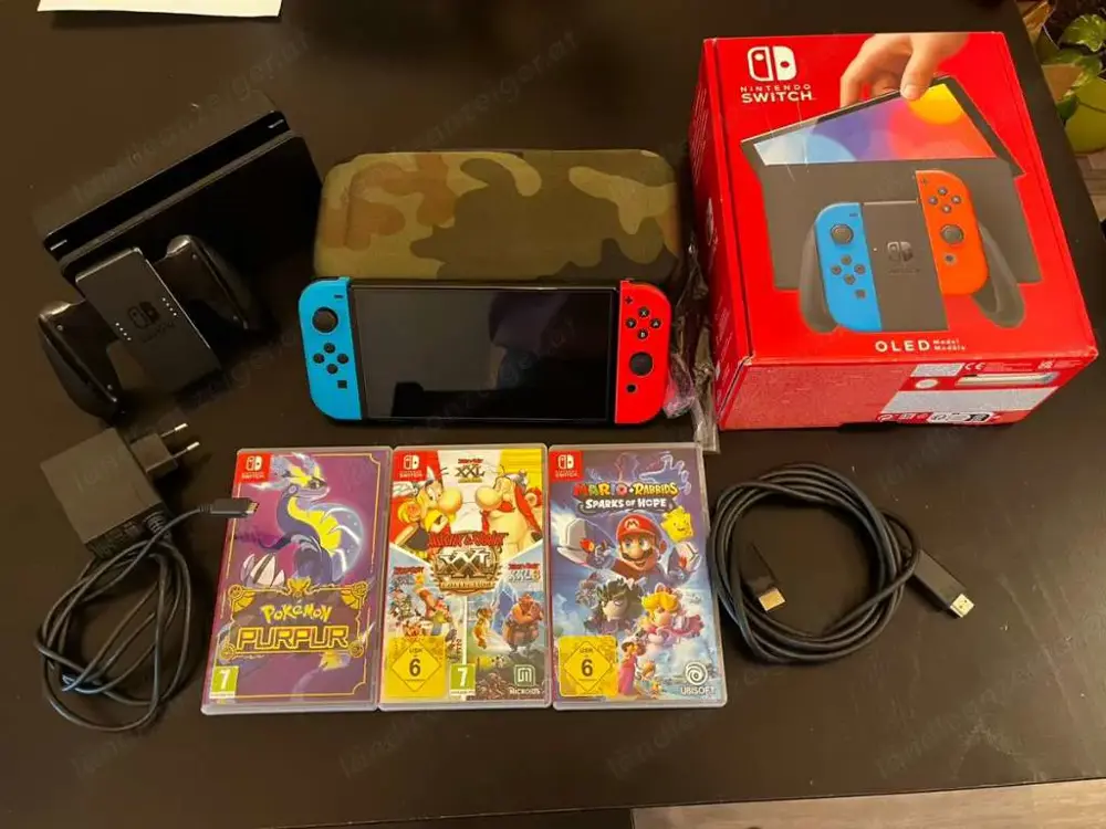 Nintendo Switch OLED mit 3 Spielen Nintendo Switch OLED mit 3 Spielen