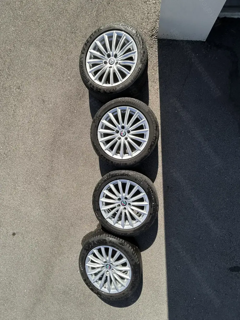 Alfa Romeo Giulia Alufelgen 17 Zoll