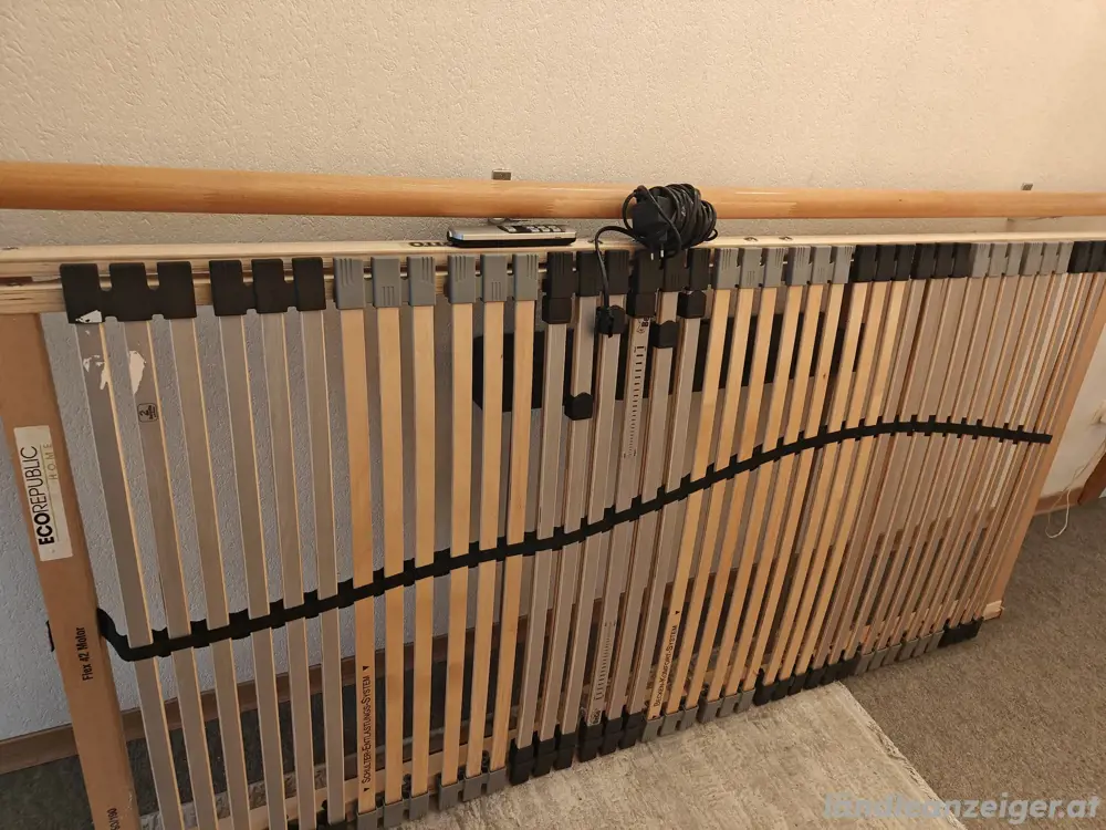 Elektrischer Lattenrost 90x190cm m. Fernbedienung Elektrischer Lattenrost 90x190cm m. Fernbedienung
