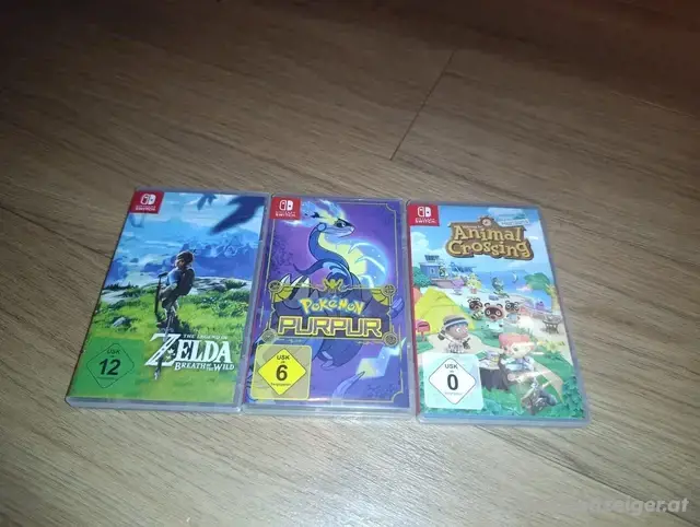 Zelda , Pokémon purpur ubd animal crossing videospiel  : Nintendo Samlung videospiel 