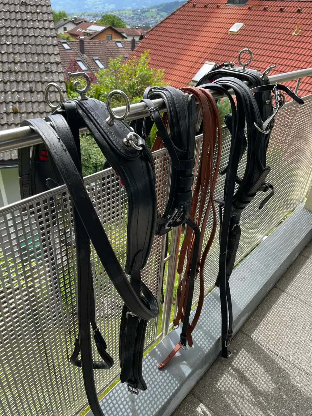 Zweispänner-Brustblattgeschirr für Pony ca. 1,20m Zweispänner-Brustblattgeschirr für Pony ca. 1,20m