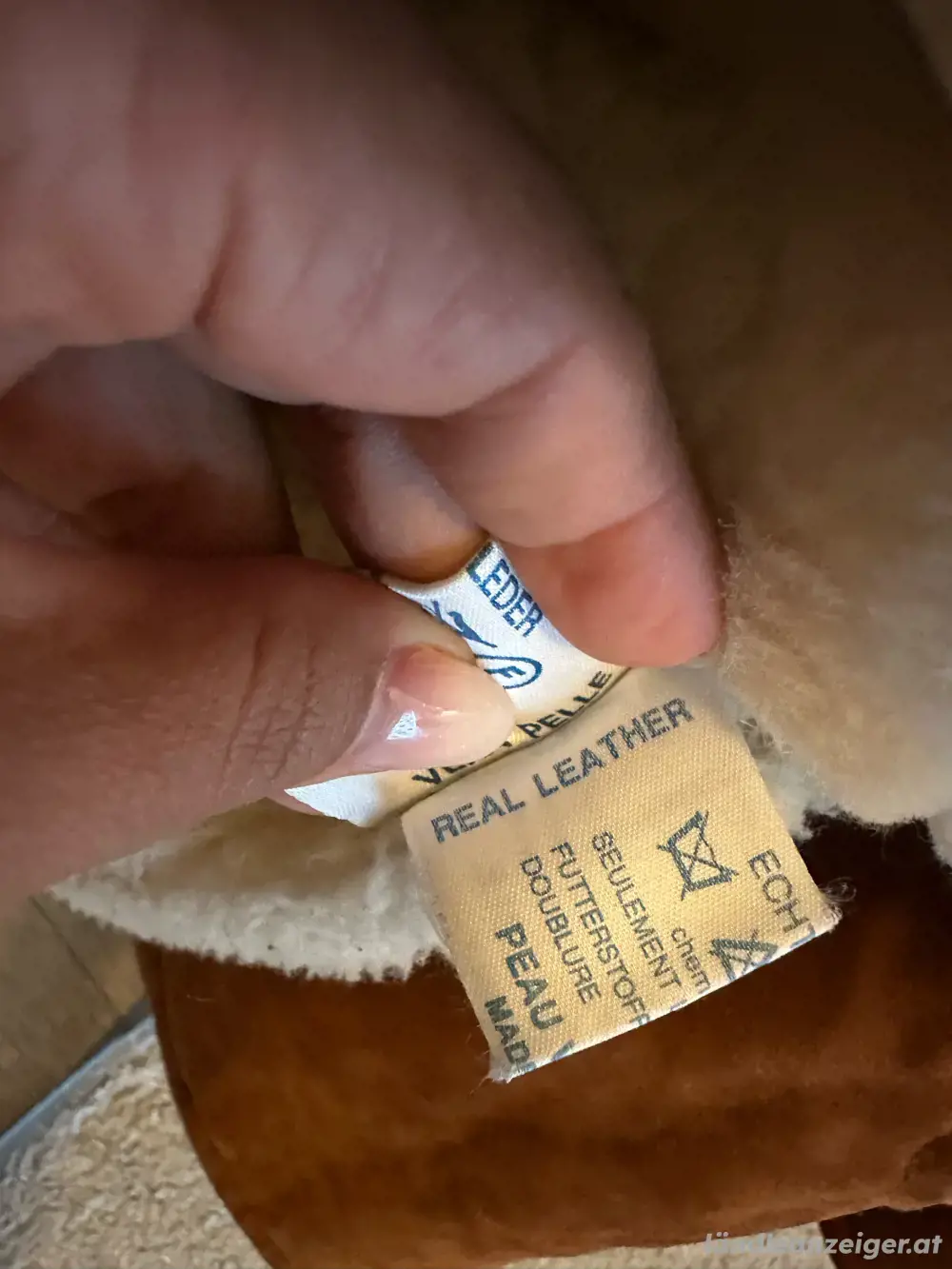 Italienische Damen-Lederjacke