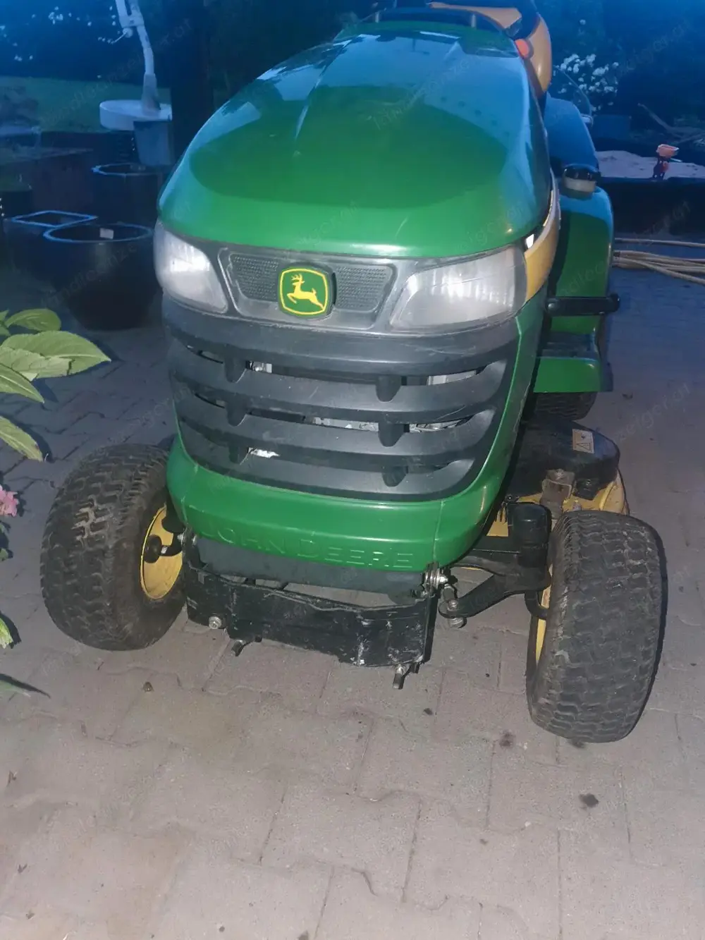 John Deere x aufsitzmäher rasentraktor rasenmäher 215 bst profi