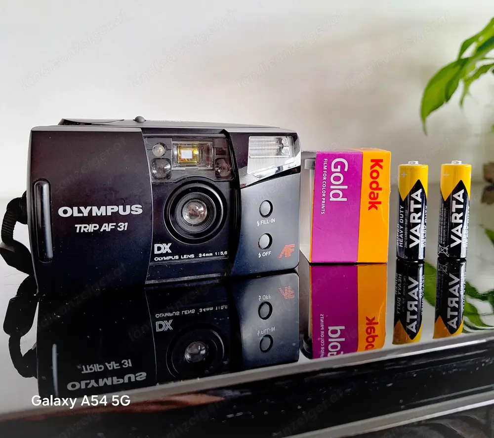 Olympus trip af 31 - retro analog kameraset inkl. 36er film + neue batterie Olympus trip af 31 - retro analog kameraset inkl. 36er film + neue batterie