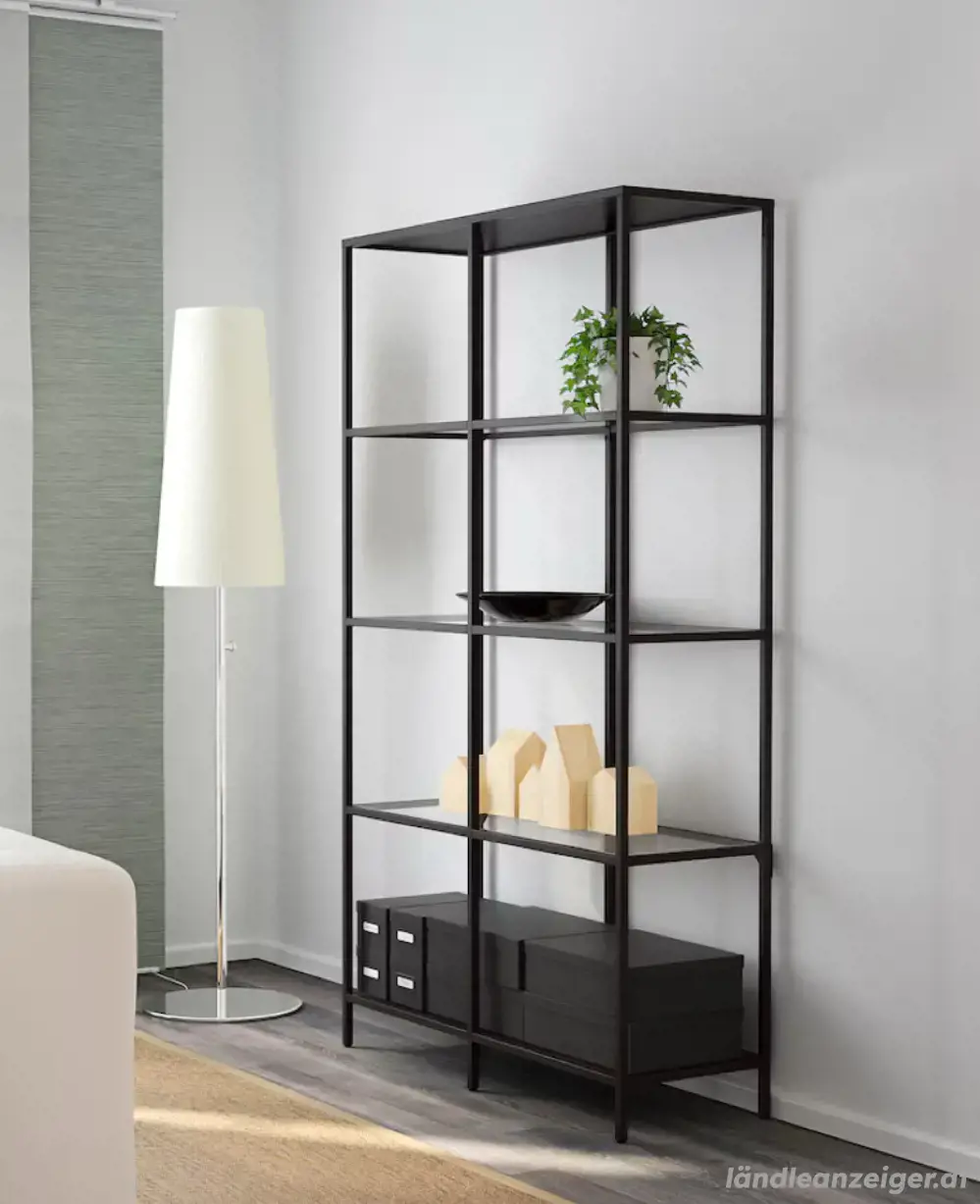 Regal mit Glas Regal mit Glas