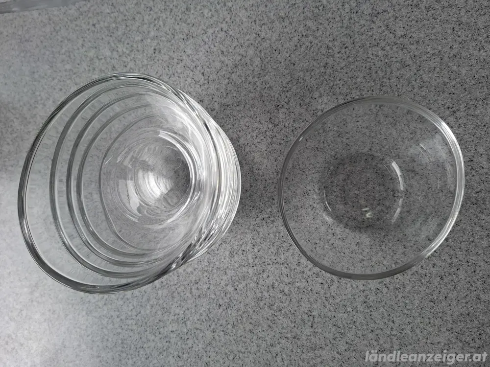 glas Schüssel glas Schüssel