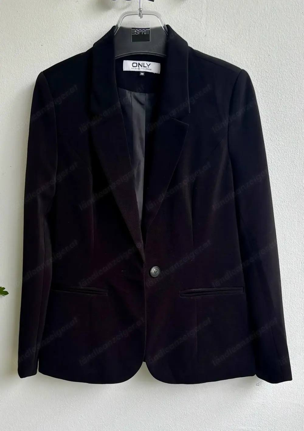 Schwarzer Damen Blazer von Only Schwarzer Damen Blazer von Only