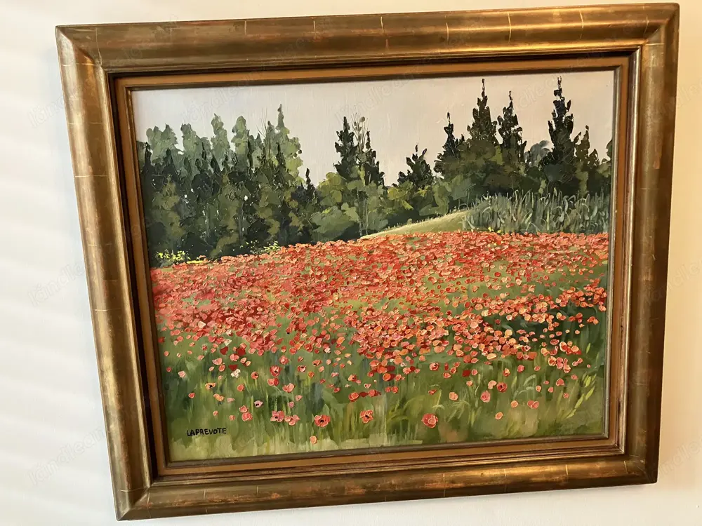 Ölgemälde Mohnblumen von Laprevote Ölgemälde Mohnblumen von Laprevote