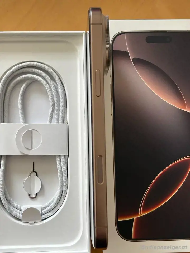 Apple iPhone 16 Pro Max 512 GB Titan Wüstensand WIE NEU Apple iPhone 16 Pro Max 512 GB Titan Wüstensand WIE NEU