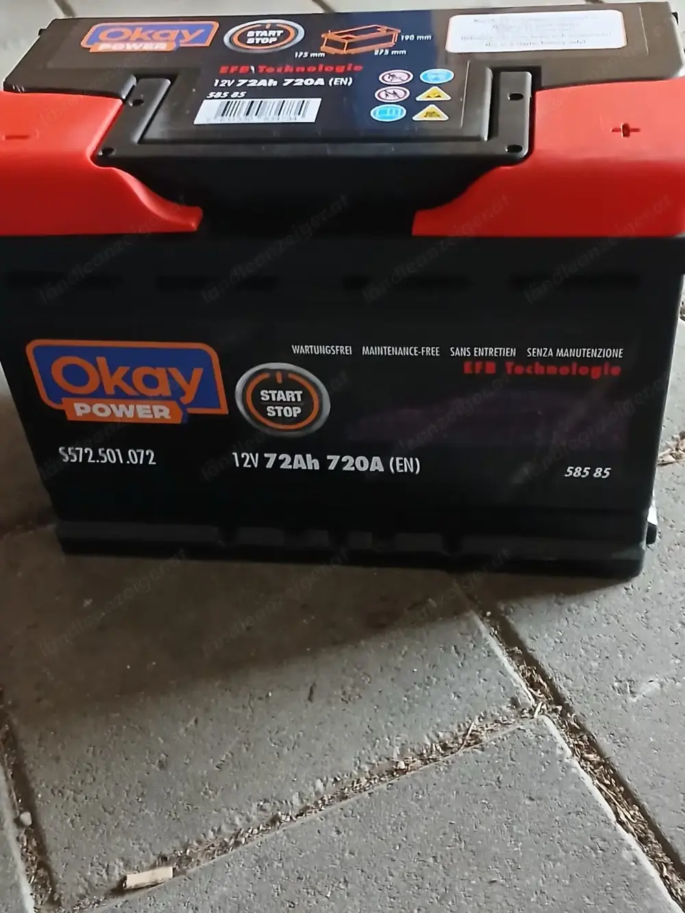 Auto batery für autos mit startstop Auto batery für autos mit startstop