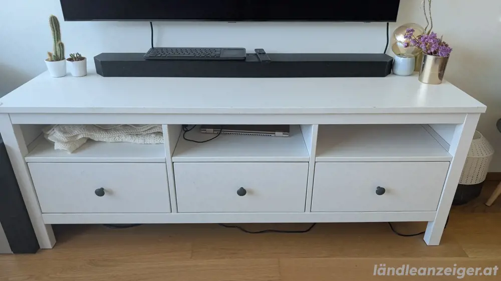 Hemnes tv-bank weiß Hemnes tv-bank weiß