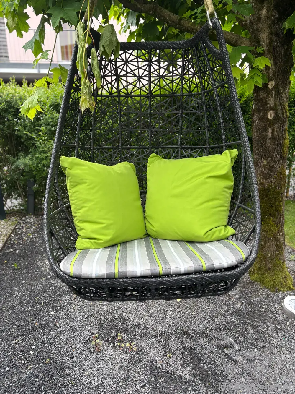 Outdoor Kissen und Sitzunterlage für Gartenschaukel oder Schaukelstuhl 