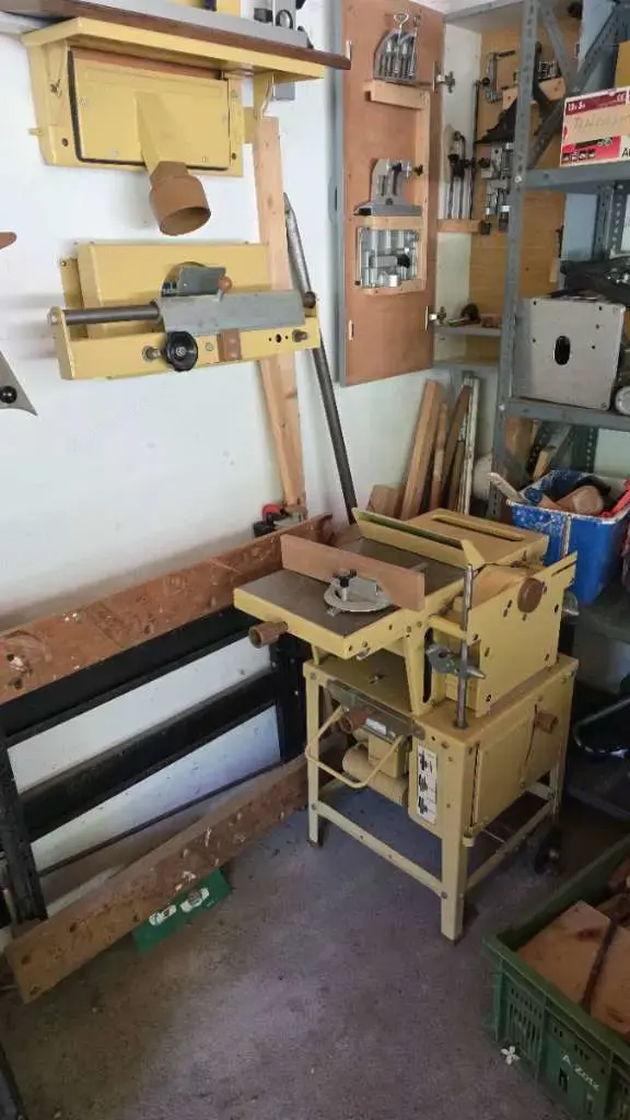 Scheppach HM2 Kombi Hobelmaschine, incl. div Zubehör Scheppach HM2 Kombi Hobelmaschine, incl. div Zubehör