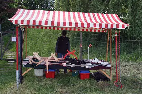 Marktstand Verkaufstand aus Holz