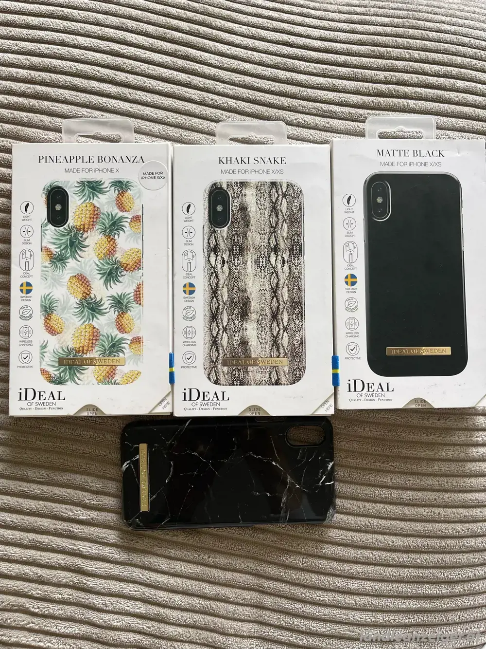 4x Ideal of Sweden Handyhülle iPhone X XS