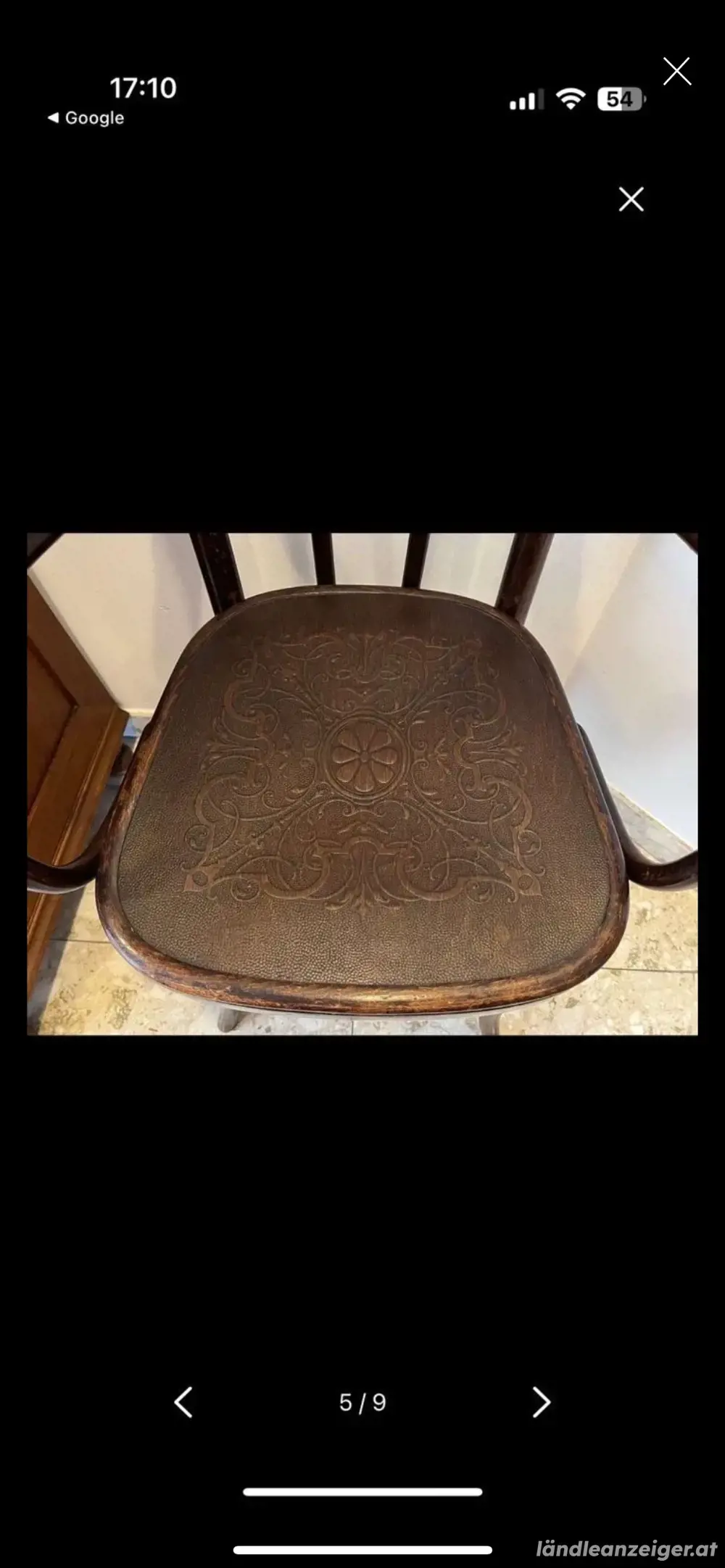 Vintage Thonet Toilettenstuhl um 1900 Vintage Thonet Toilettenstuhl um 1900