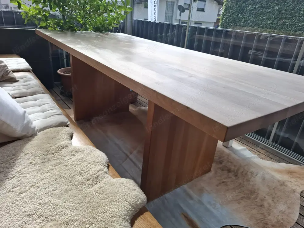 Tisch Vollholz Eiche massiv Tisch Vollholz Eiche massiv