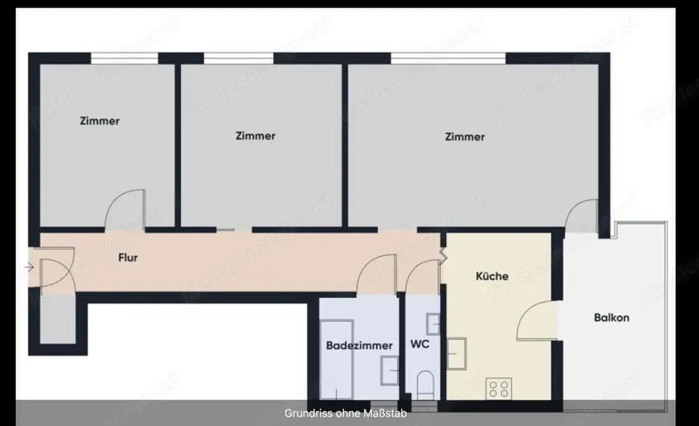 Sonnige 3 Zimmerwohnung mit Panoramablick in Feldkirch Sonnige 3 Zimmerwohnung mit Panoramablick in Feldkirch