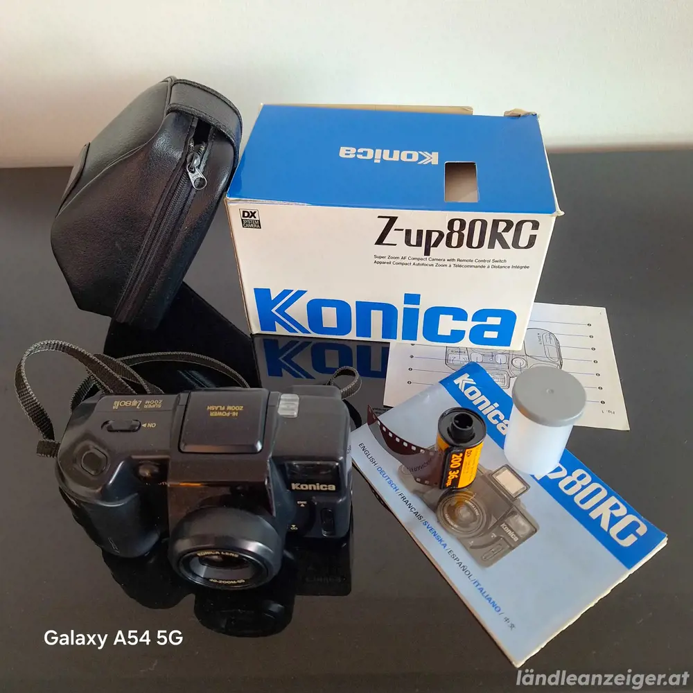 KONICA Z UP 80RG analoge TOPkamera + 36er film KONICA Z UP 80RG analoge TOPkamera + 36er film