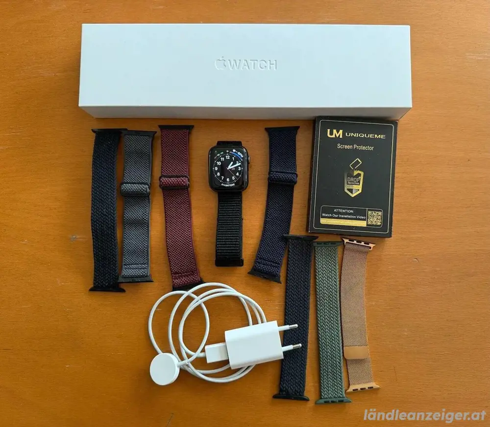 Apple watch series 6 44mm Space Grau GPS+ Cellular mit zubehör paket,Bänder etc 