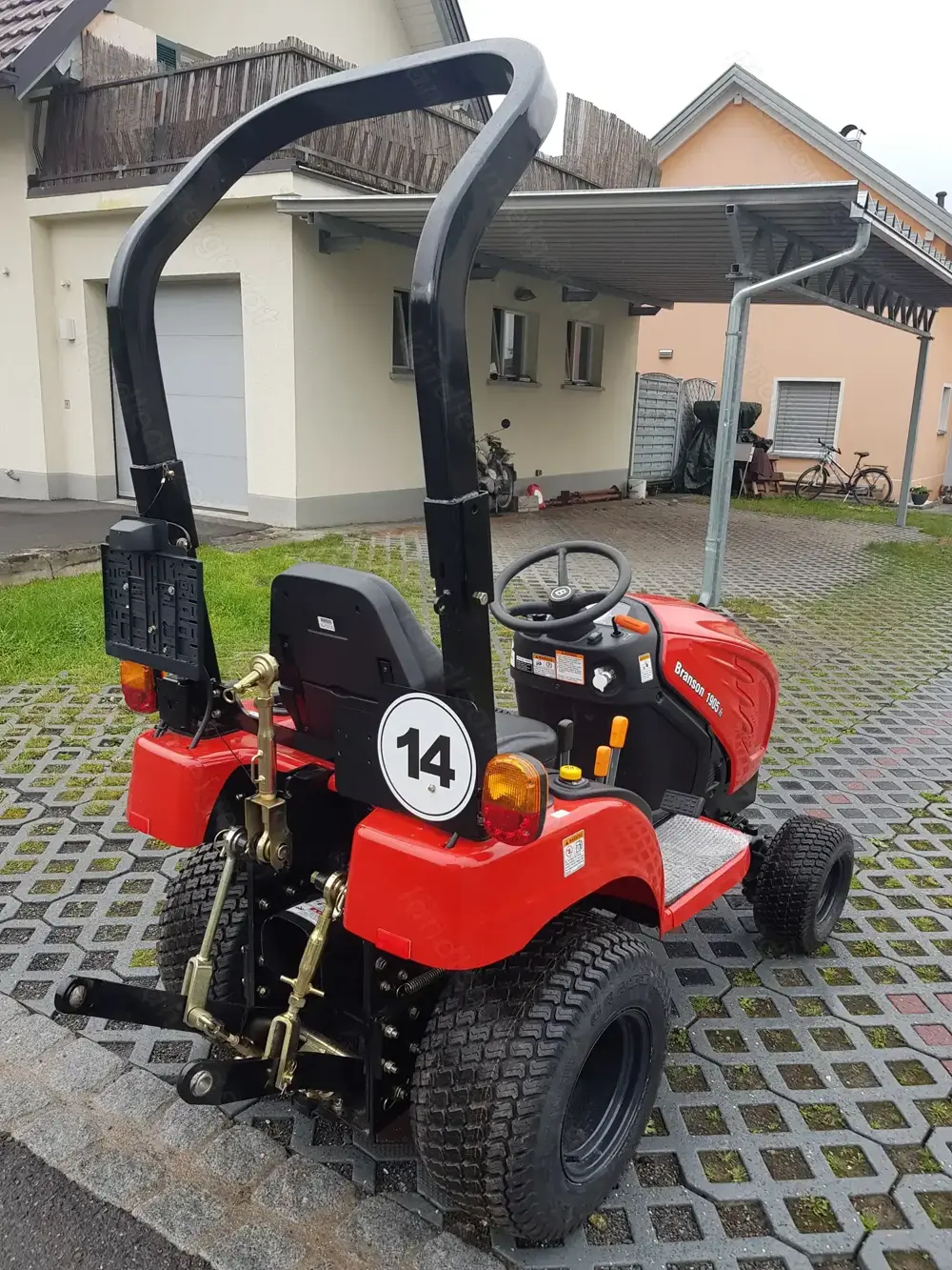 Rasenmäher, Tym 1905 Branson , Traktor 