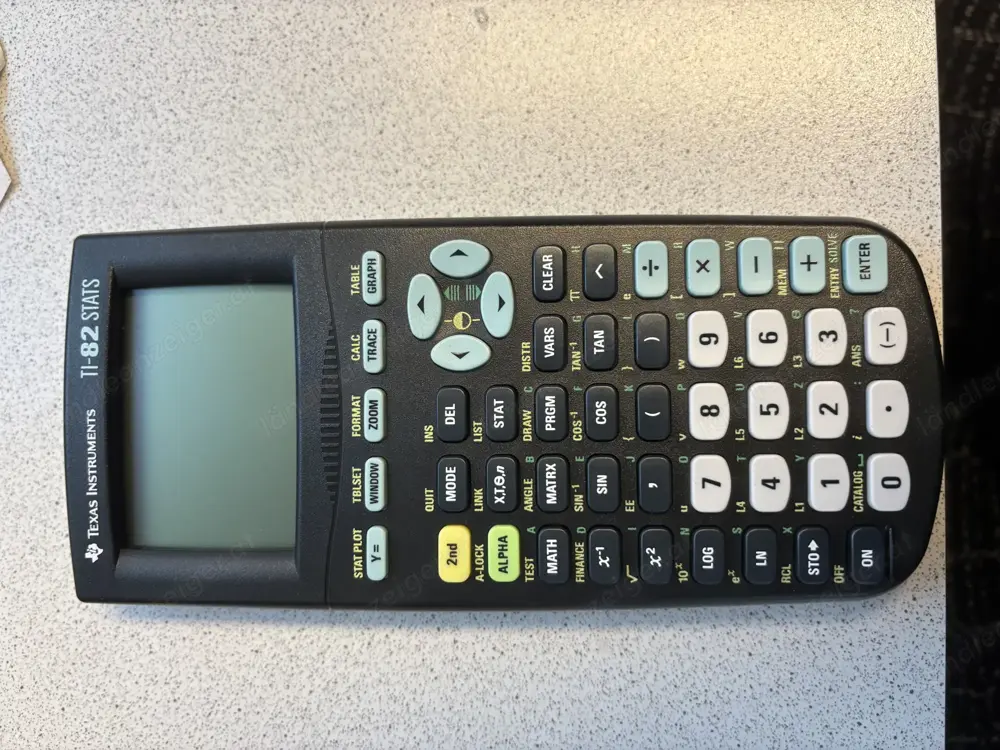 Taschenrechner TI-82 Stats