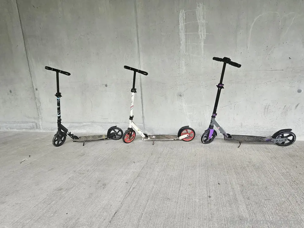 Scooter, Roller, höhenverstellbar, klappbar  Fahrbereit 