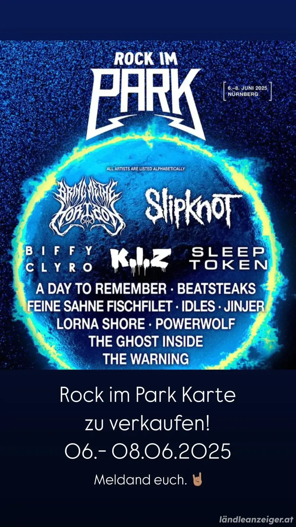 Rock im Park Karte