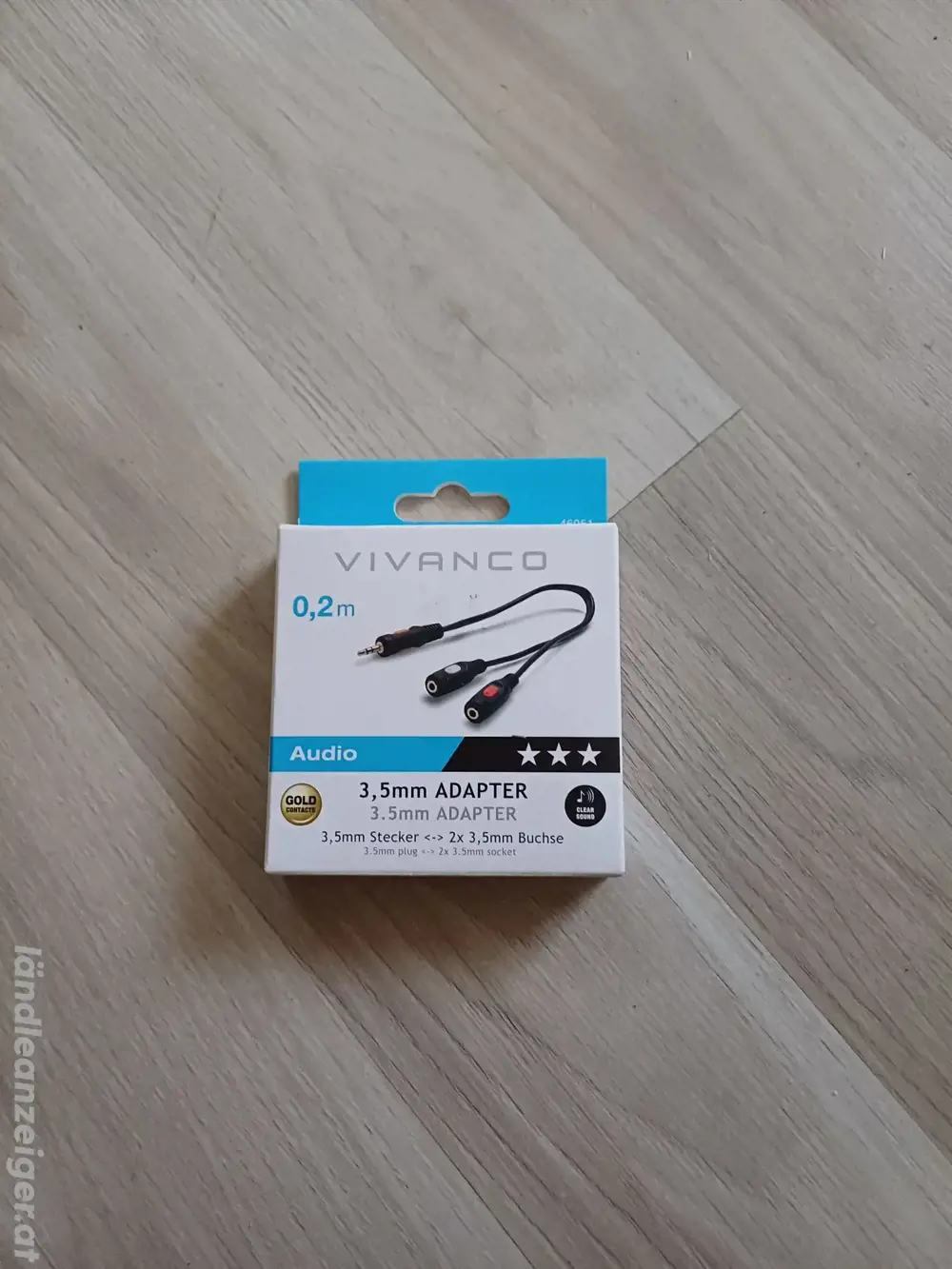 vivanco 0,2m 3,5mm adapter vivanco 0,2m 3,5mm adapter