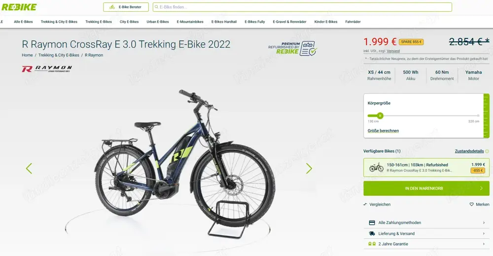 eTrekking Bike Raymon eTrekking Bike Raymon
