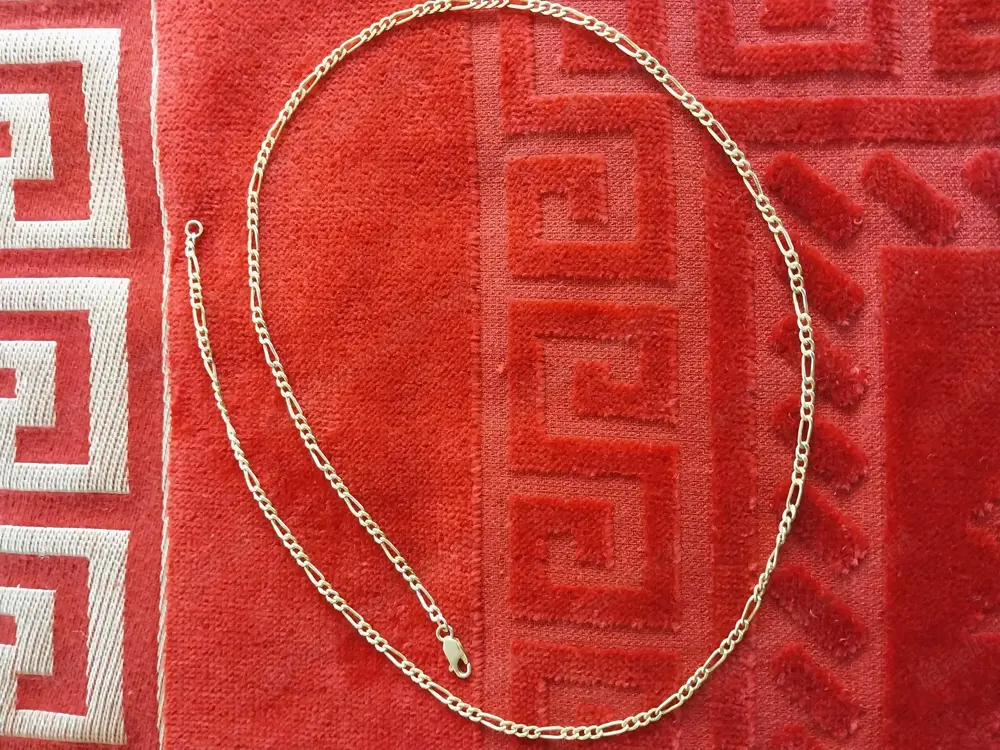 goldkette 585 14 k 60 cm 3 mm br, 6 gr, 440,00 neuwertig, goldkette 585 14 k 60 cm 3 mm br, 6 gr, 440,00 neuwertig,