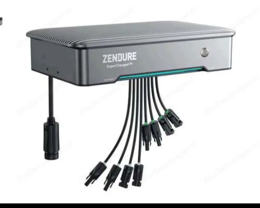 Zendure SolarFlow Hyper 2000 Hybrid-Wechselrichter für Balkonkraftwerk AC-gekoppelt praktisch neu
