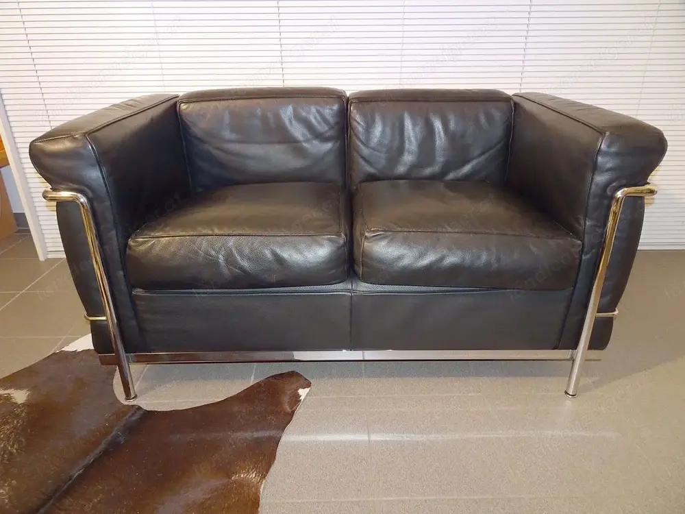 CASSINA LC 2 Sofa 2-Sitzer