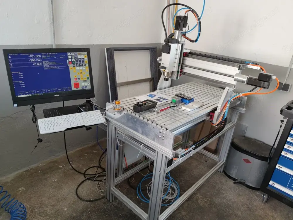 CNC Fräse Fräsmaschine 4kW Spindel + Computer + Handrad CNC Fräse Fräsmaschine 4kW Spindel + Computer + Handrad
