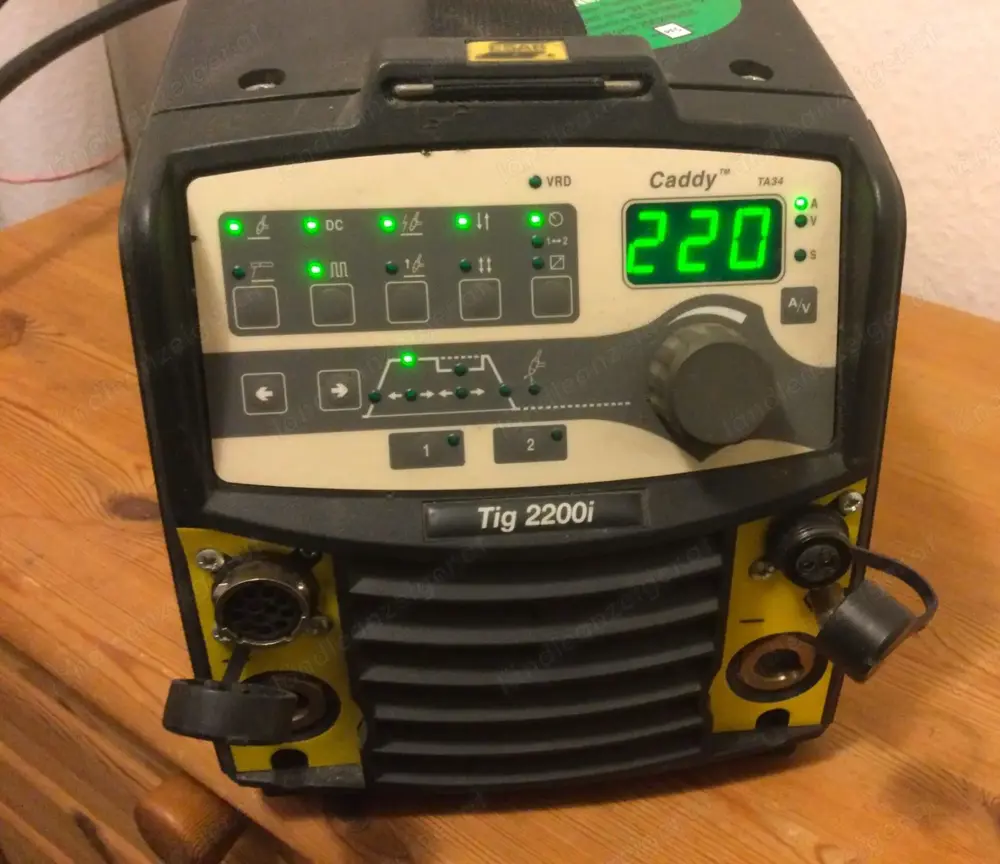 ESAB Caddy TIG 2200i DC TA34 WIG-Schweißgerät