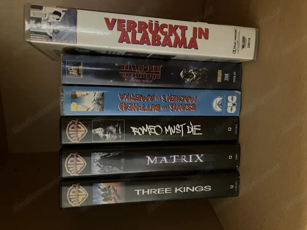 VHS Spielfilme VHS Spielfilme