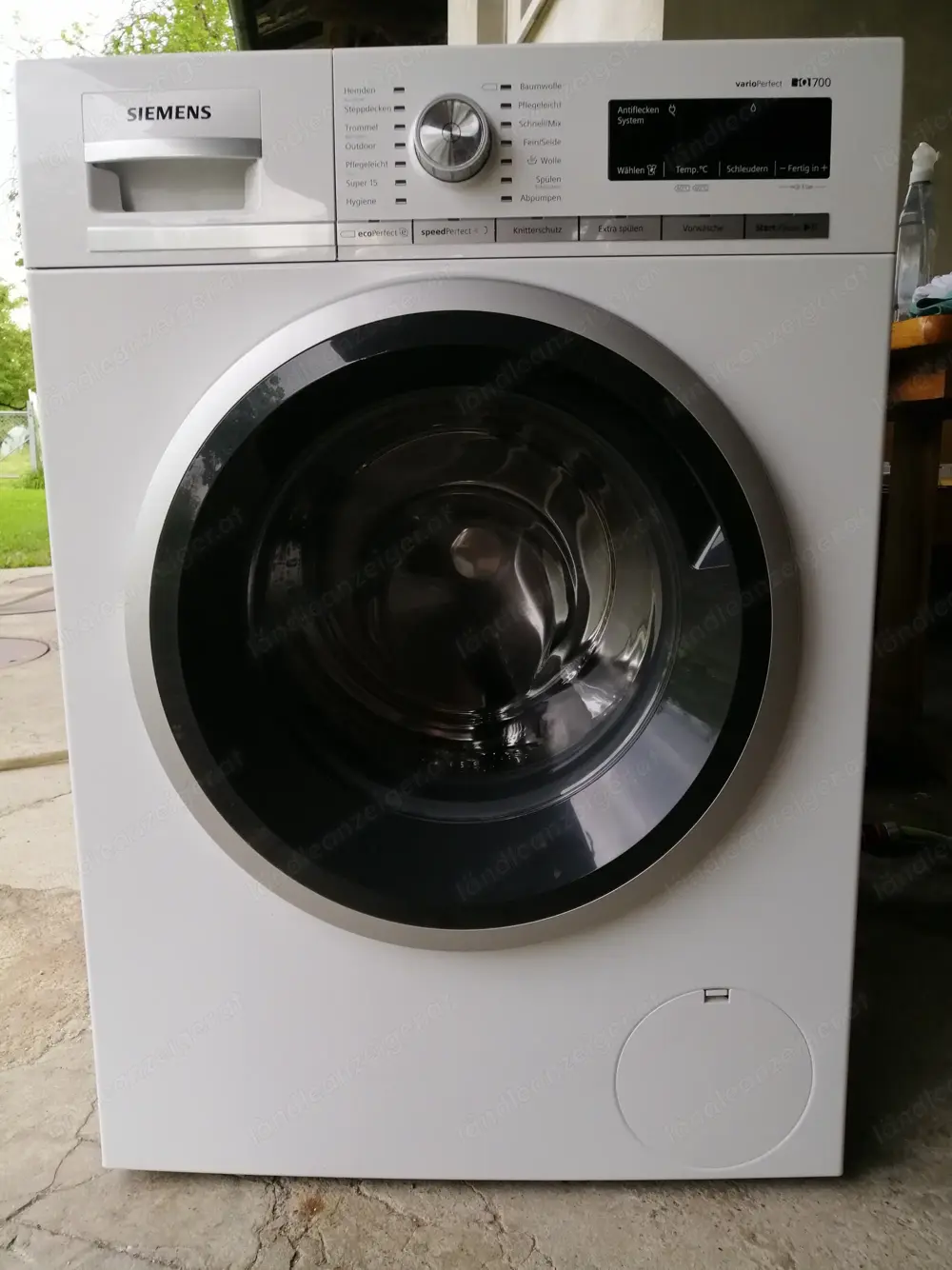 Waschmaschine von Siemens iq 700. Waschmaschine von Siemens iq 700.