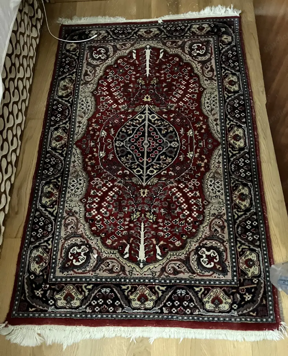 Kaschmir Seidenteppich Indien Orientteppich Kaschmir Seidenteppich Indien Orientteppich