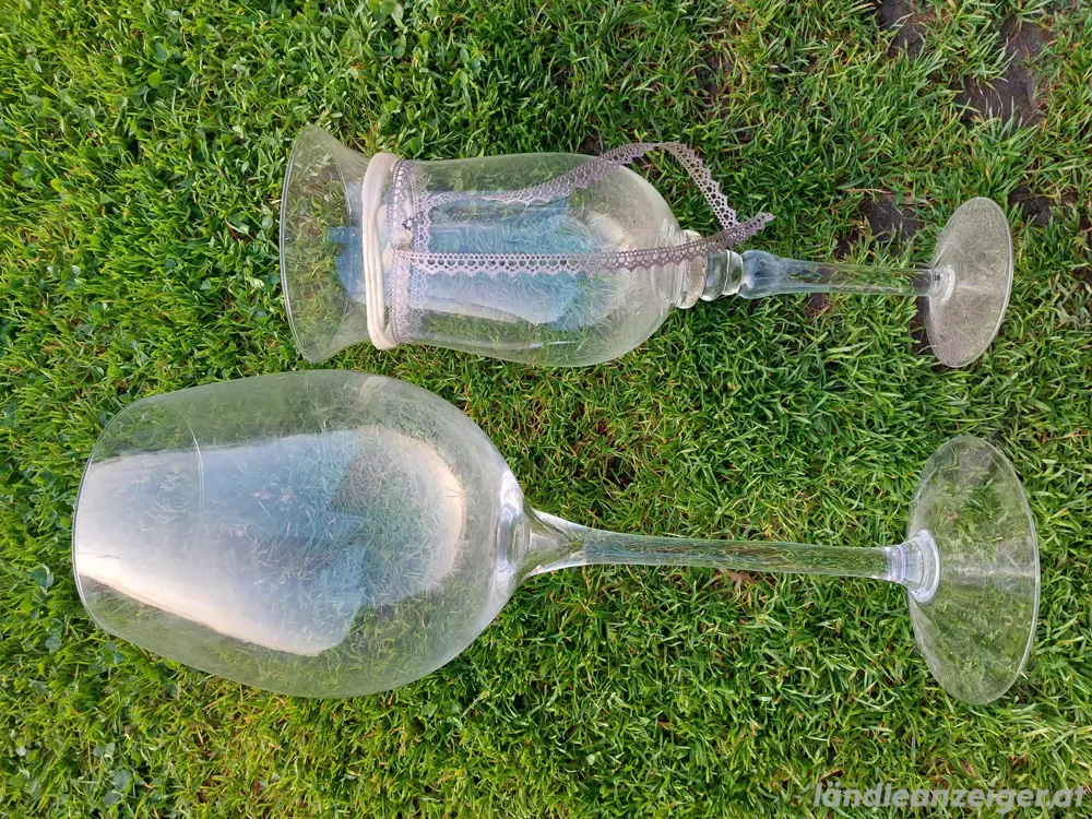 Dekogläser Windlicht Weinglas Geburtstag Dekogläser Windlicht Weinglas Geburtstag