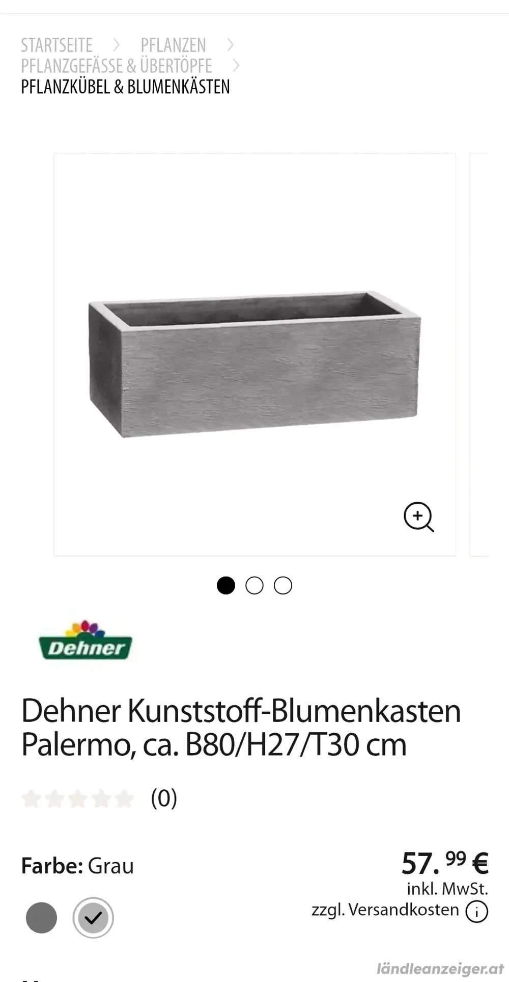 Dehner Blumenkasten Dehner Blumenkasten