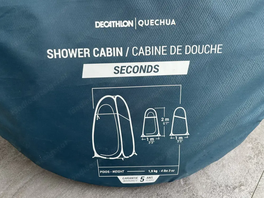 Wurf - Dusch oder Umkleidekabine von Decathlon Quechua Wurf - Dusch oder Umkleidekabine von Decathlon Quechua