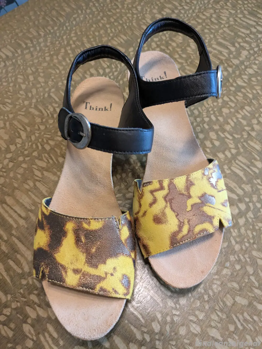 Leder Sandalen Think neu Leder Sandalen Think neu