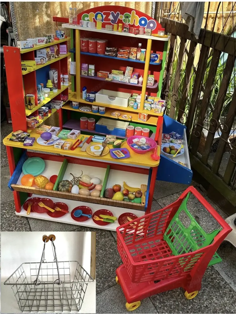 Großer Kinder Kaufladen mit viel Zubehör