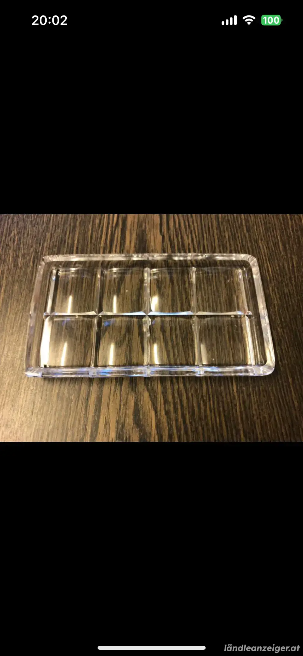 rechteckige Glasschale rechteckige Glasschale