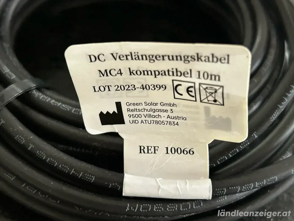 PV Verlängerungskabel MC4 PV Verlängerungskabel MC4