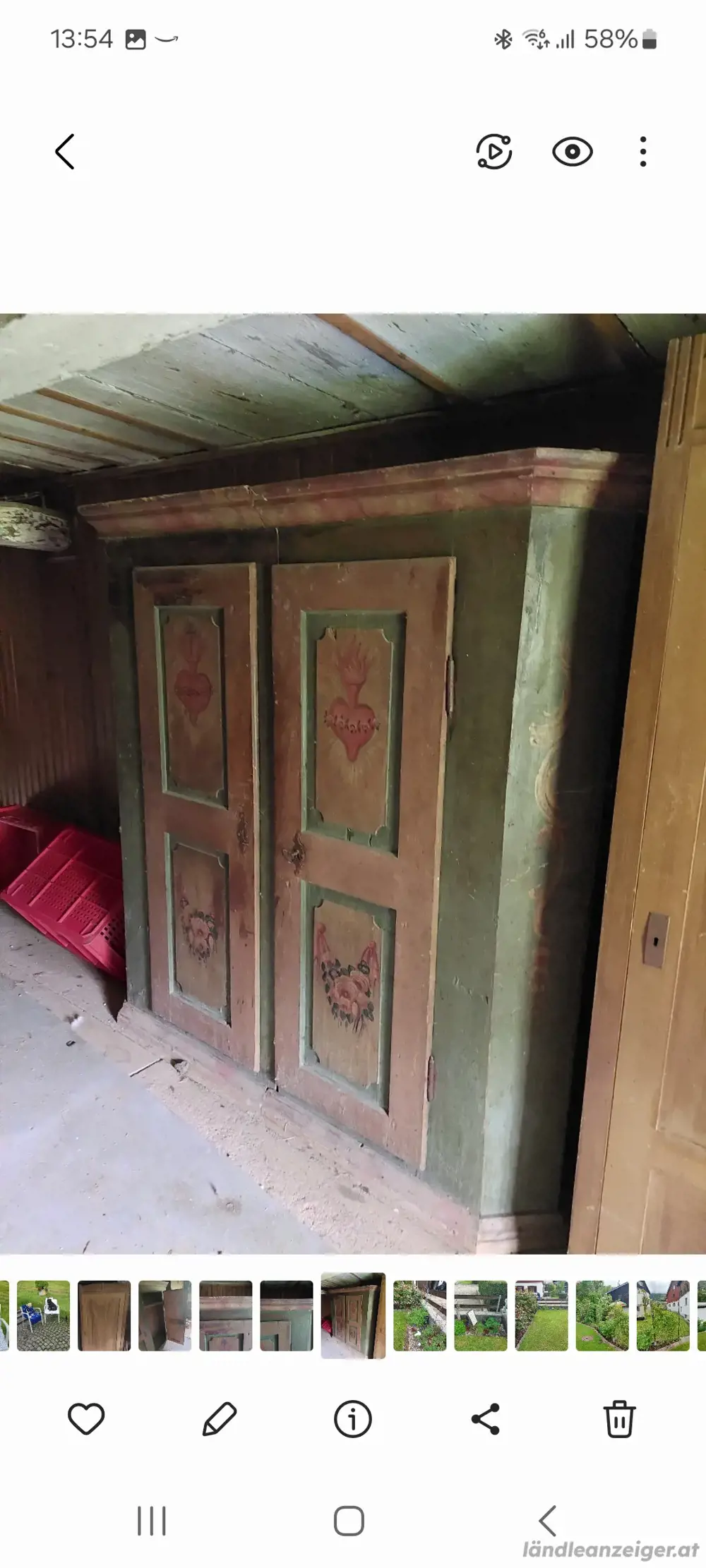Bauernschrank von 1803 Bauernschrank von 1803