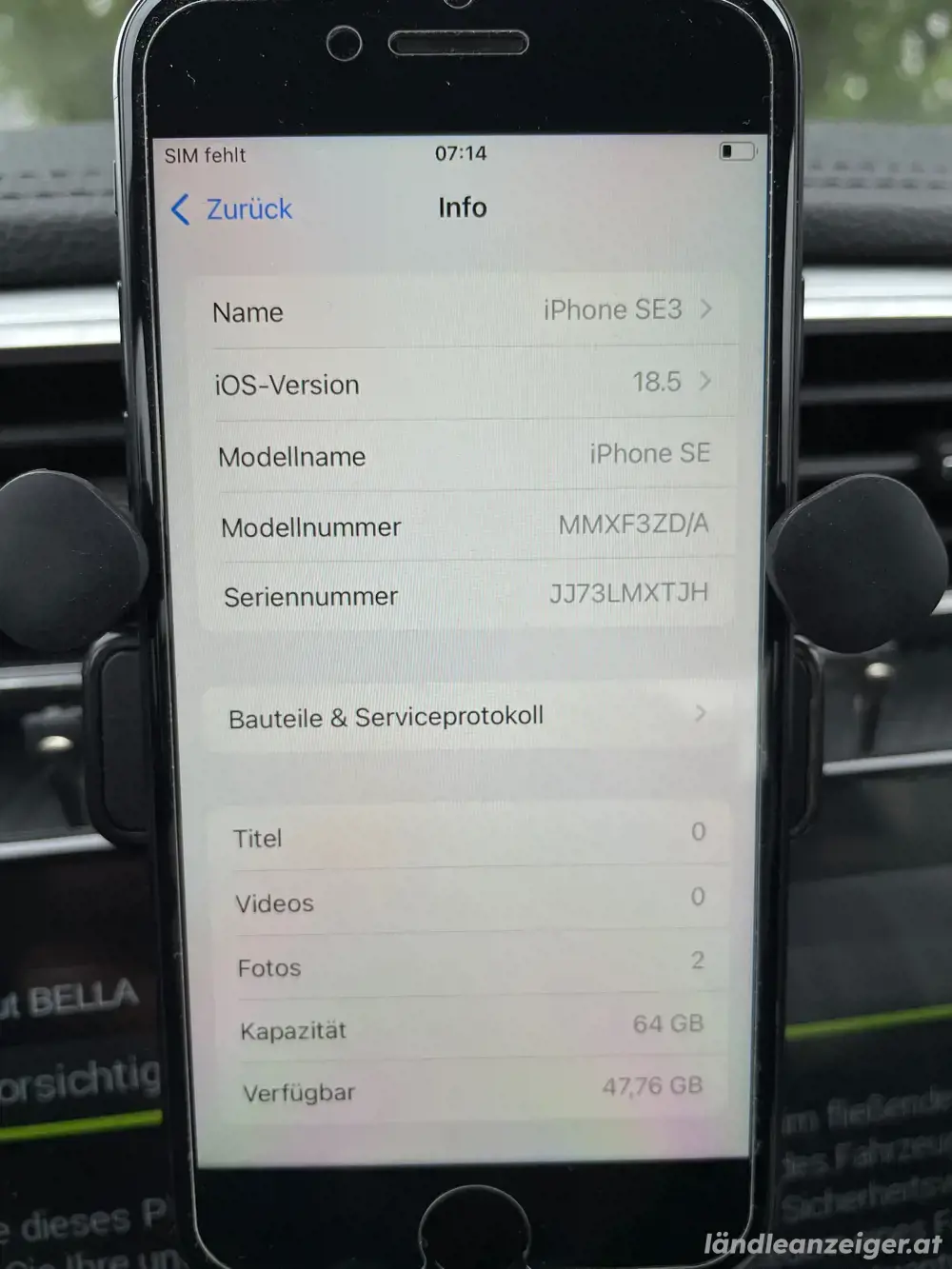 iPhone SE 3. Generation (2022) iPhone SE 3. Generation (2022)
